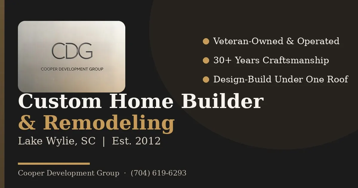 Cooper Development Group promotional graphic.